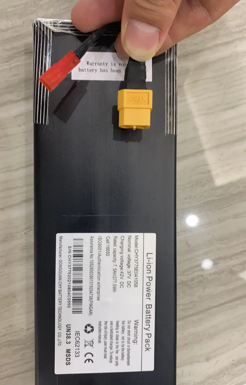 7.5Ah remplacement de batterie pour trottinette électriquer S9/S9pro/S9max - Image 3