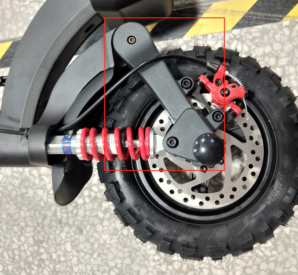 Bras oscillant amortisseur de trottinette électrique GT2/IX6 - Image 2