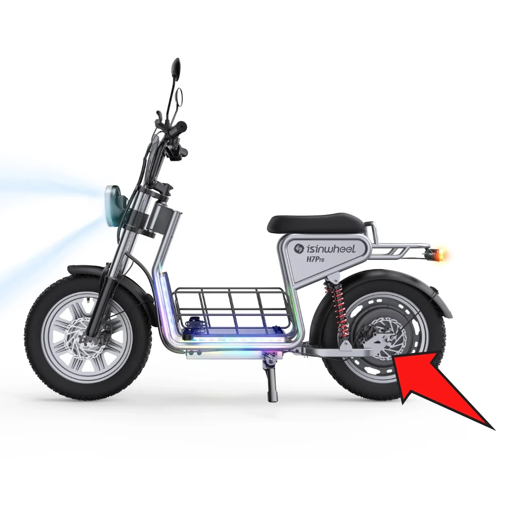 Freins à disque pour trottinette électrique H7PRO, pièces de rechange