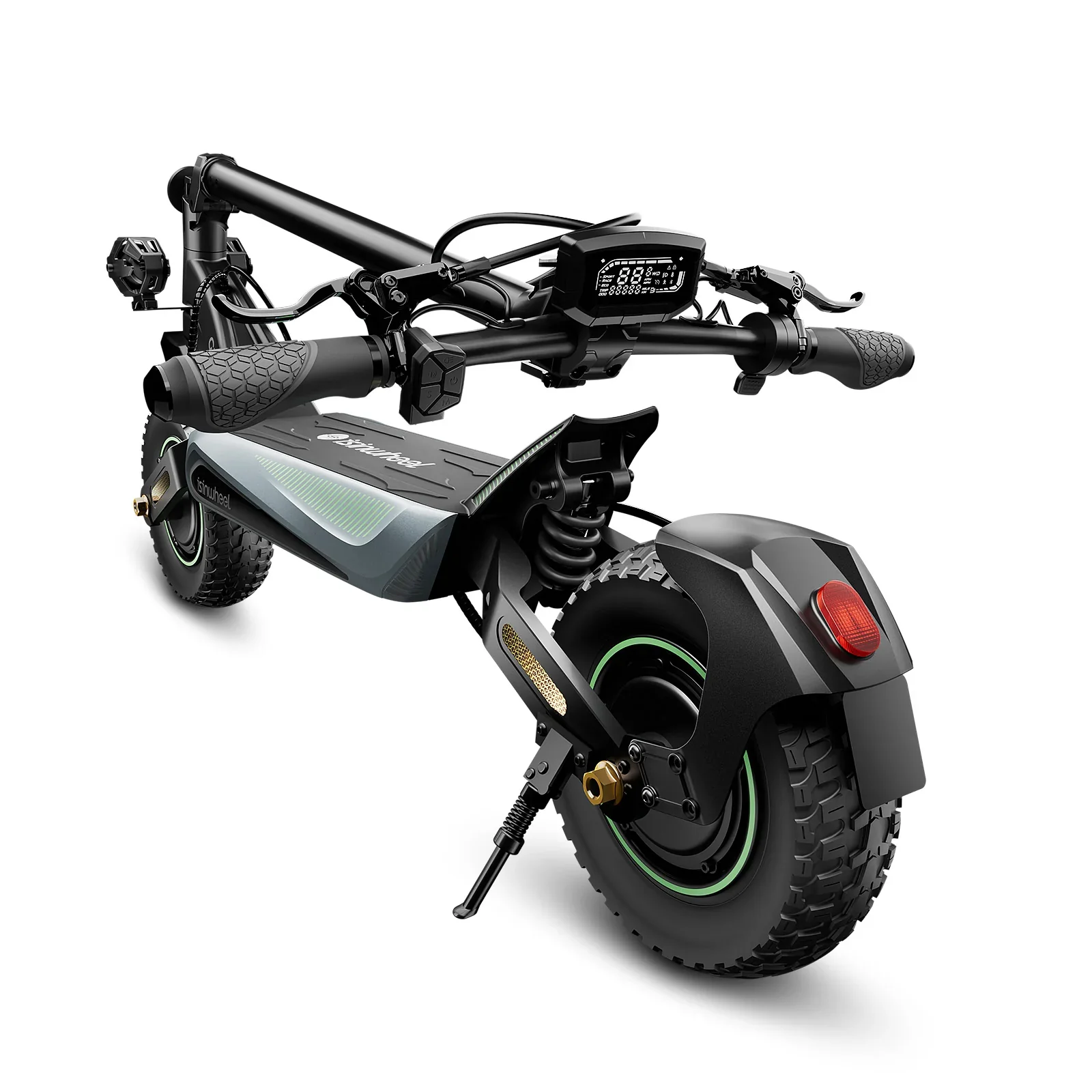 GT4 Trottinette électrique tout-terrain à double moteur 2400W - Image 12