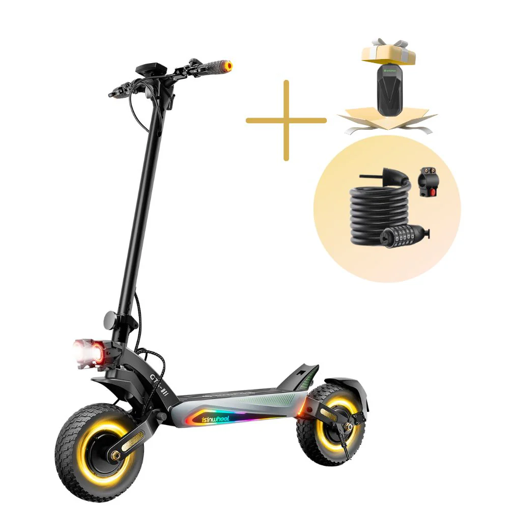 GT4 Trottinette électrique tout-terrain à double moteur 2400W - Image 17
