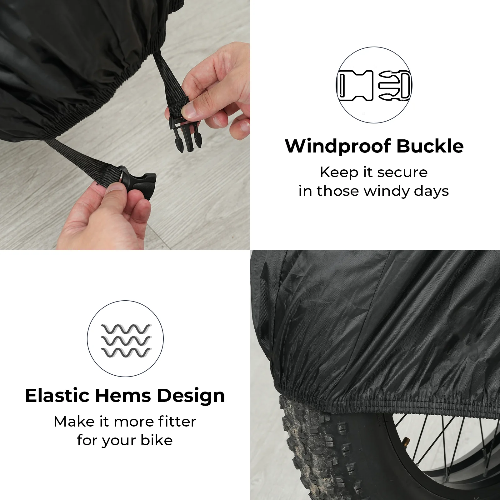Housse de protection pour vélo électrique U2/M10 - Image 3