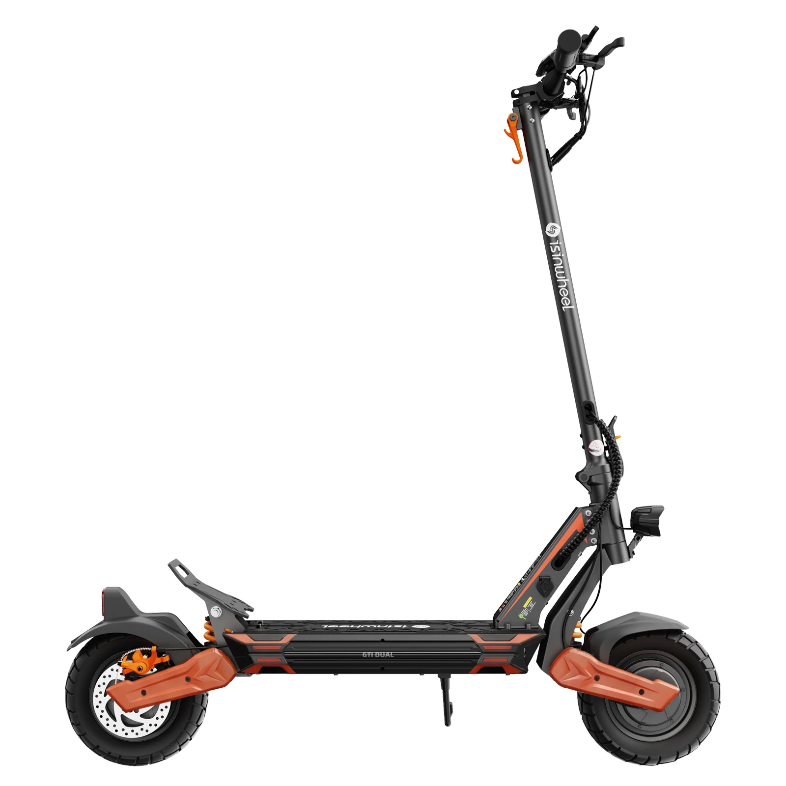 isinwheel GT1 DUAL Trottinette électrique tout-terrain à double moteur 1600W - Image 11
