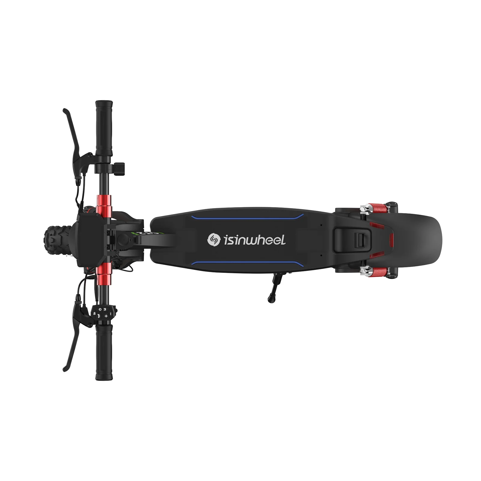 isinwheel® GT2/GT1 Trottinette électrique tout terrain 1200W pour adultes et adolescents - Image 15