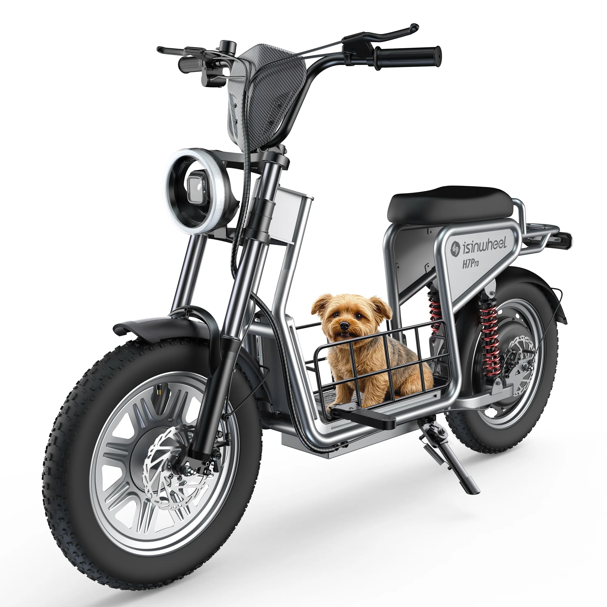 isinwheel H7Pro Trottinette électrique 1200W avec siège - Image 10