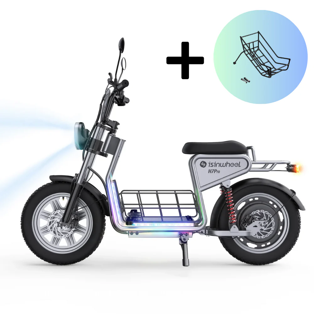 isinwheel H7Pro Trottinette électrique 1200W avec siège - Image 12
