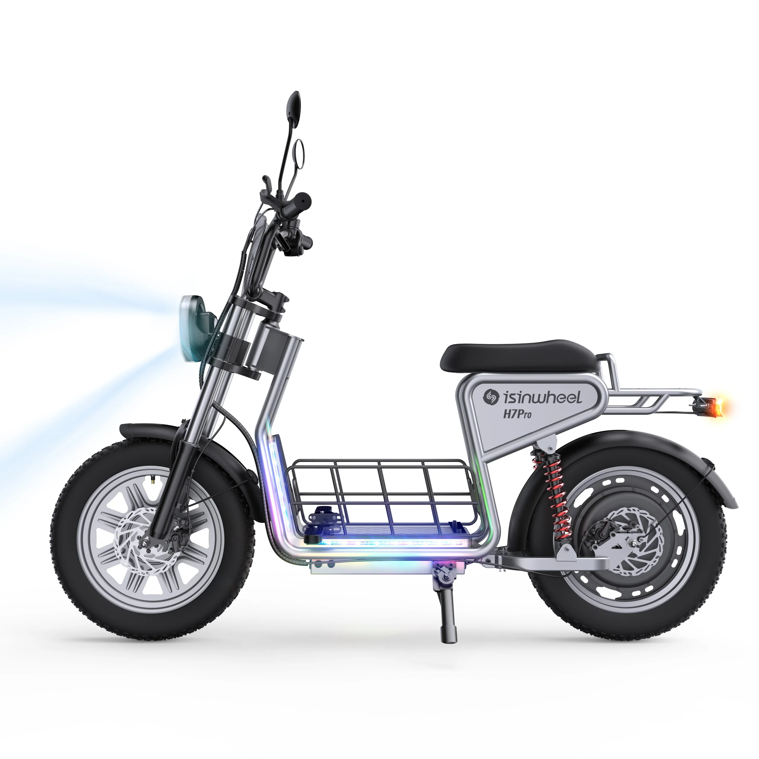 isinwheel H7Pro Trottinette électrique 1200W avec siège - Image 9