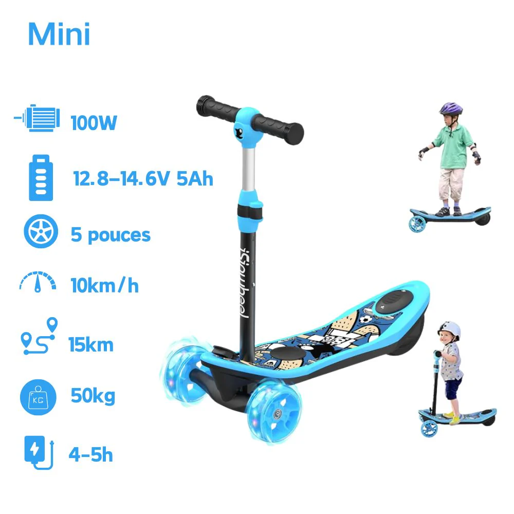 isinwheel MiniSpider trottinette électrique 2 en 1 pour enfants - Image 15