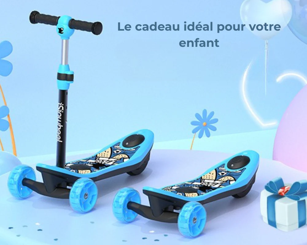 isinwheel MiniSpider trottinette électrique 2 en 1 pour enfants - Image 16