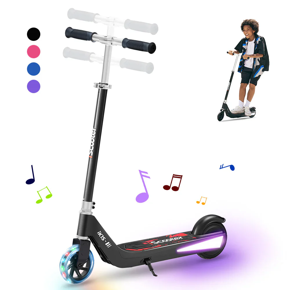 isinwheel S7/S4/iK1S Trottinette électrique réglable pour enfants - Image 25