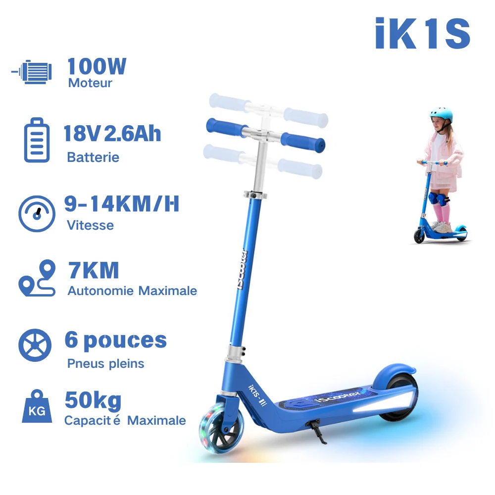 isinwheel S4/S7 /iK1S Trottinette électrique pour enfants - Image 29