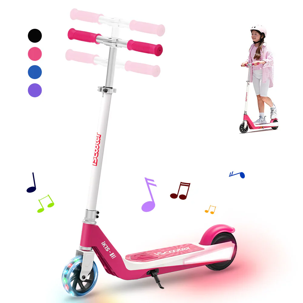 isinwheel S7/S4/iK1S Trottinette électrique réglable pour enfants - Image 29