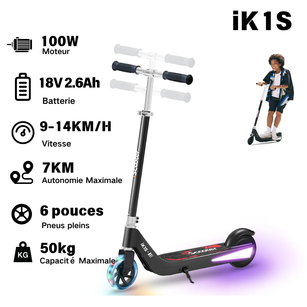 isinwheel S4/S7 /iK1S Trottinette électrique pour enfants - Image 31