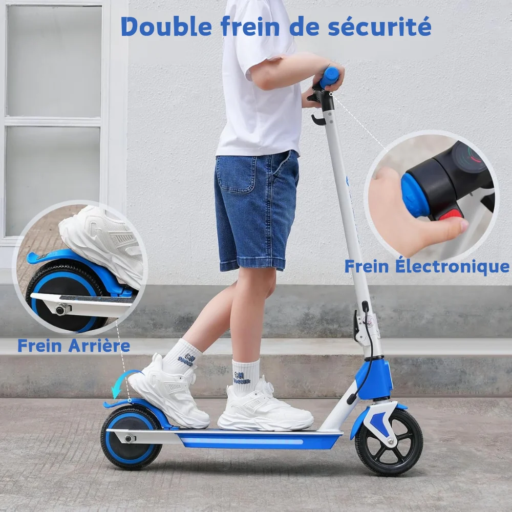 isinwheel S4/S7 /iK1S Trottinette électrique pour enfants - Image 6