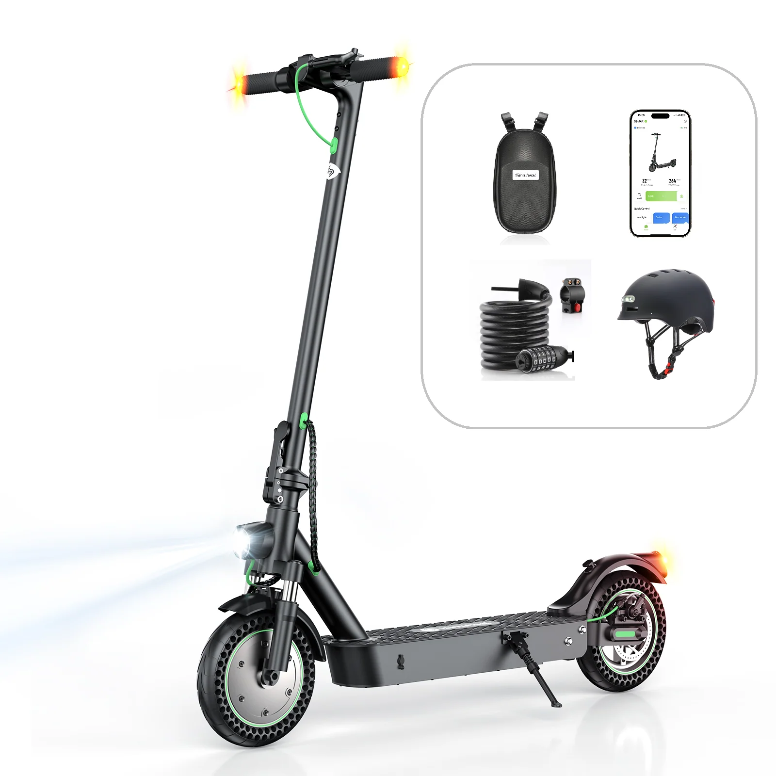 isinwheel® S9MAX Trottinette électrique 500W pour adultes - Image 12
