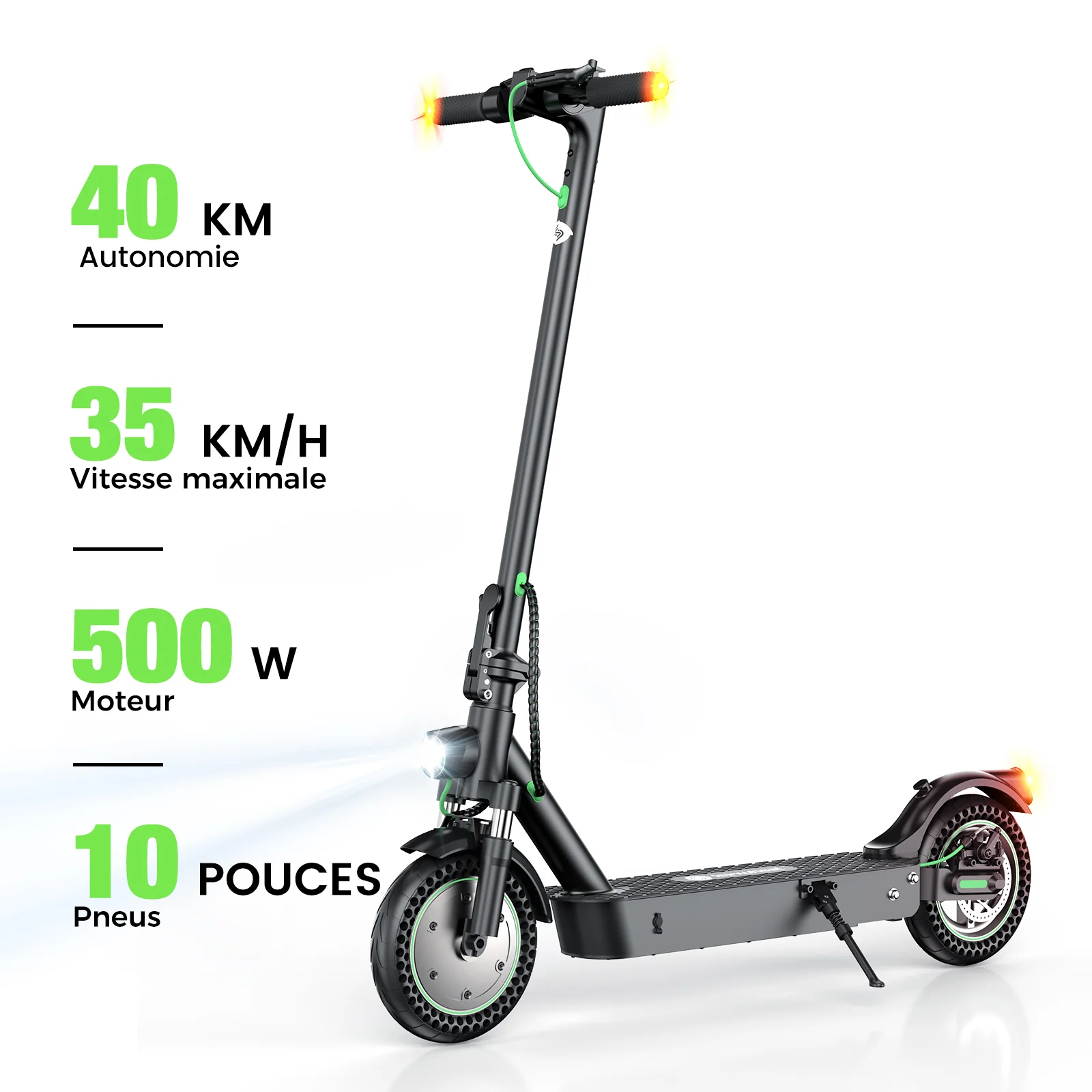 isinwheel® S9MAX Trottinette électrique 500W pour adultes - Image 14