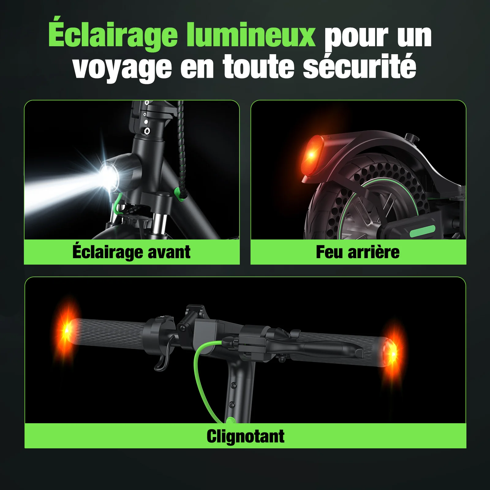 isinwheel® S9MAX Trottinette électrique 500W pour adultes - Image 8
