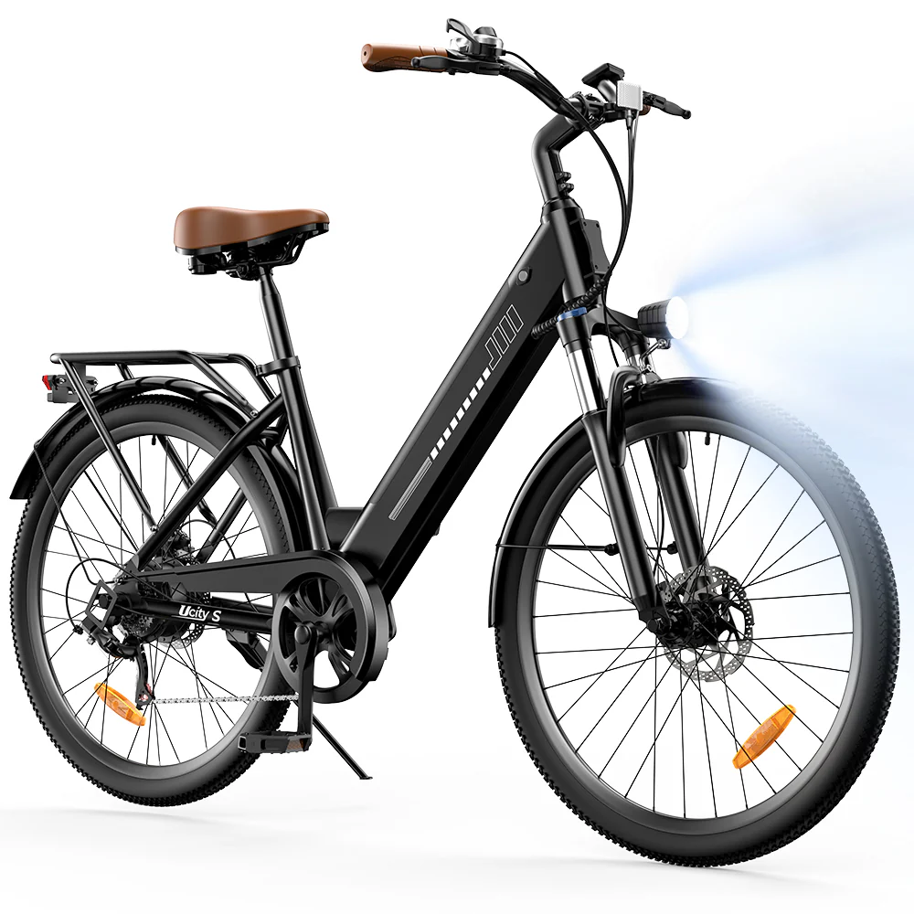 isinwheel UCityS Vélo électrique à cadre bas, batterie amovible, 88 km d’autonomie - Image 22