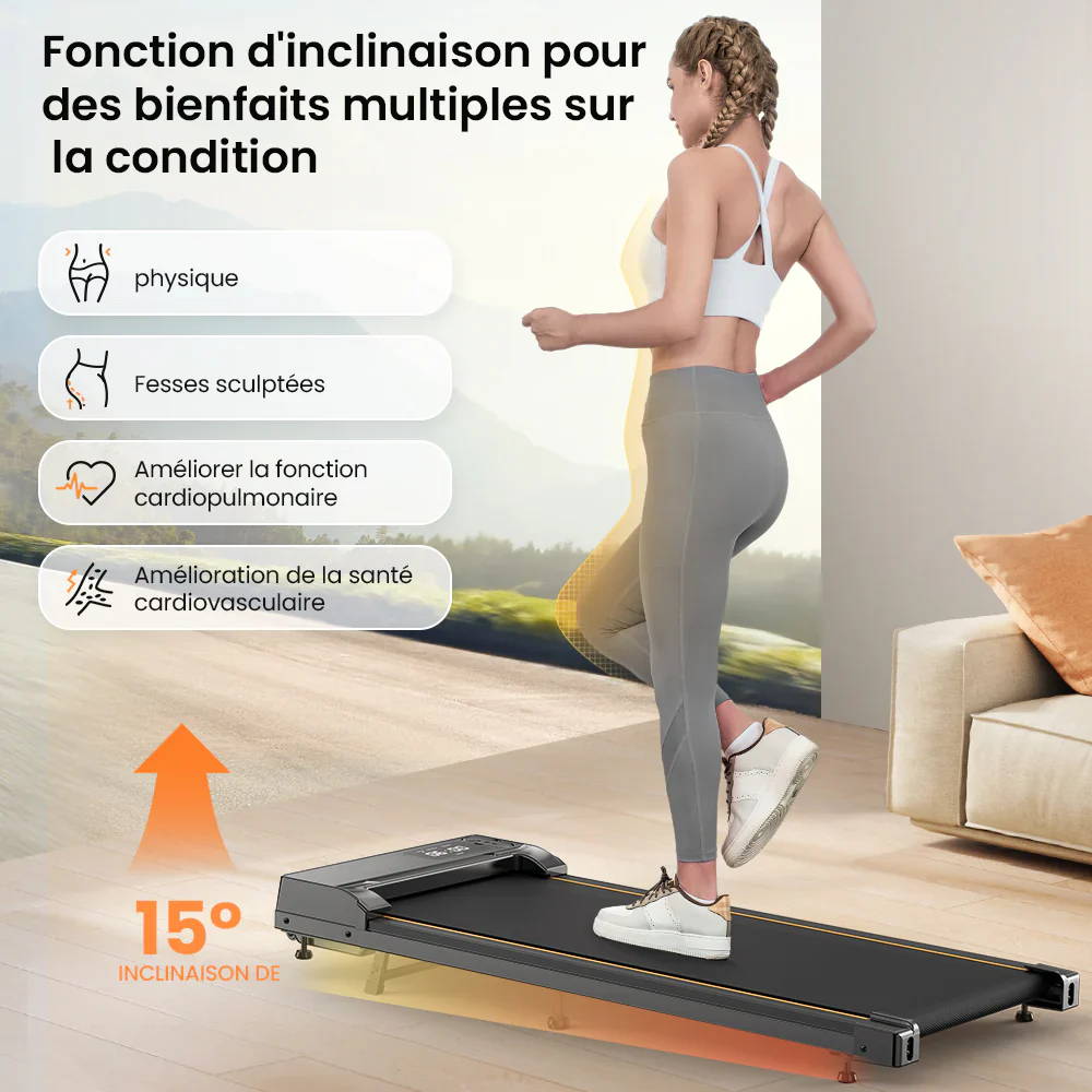 JT31 Tapis de course compact inclinable - Image 8