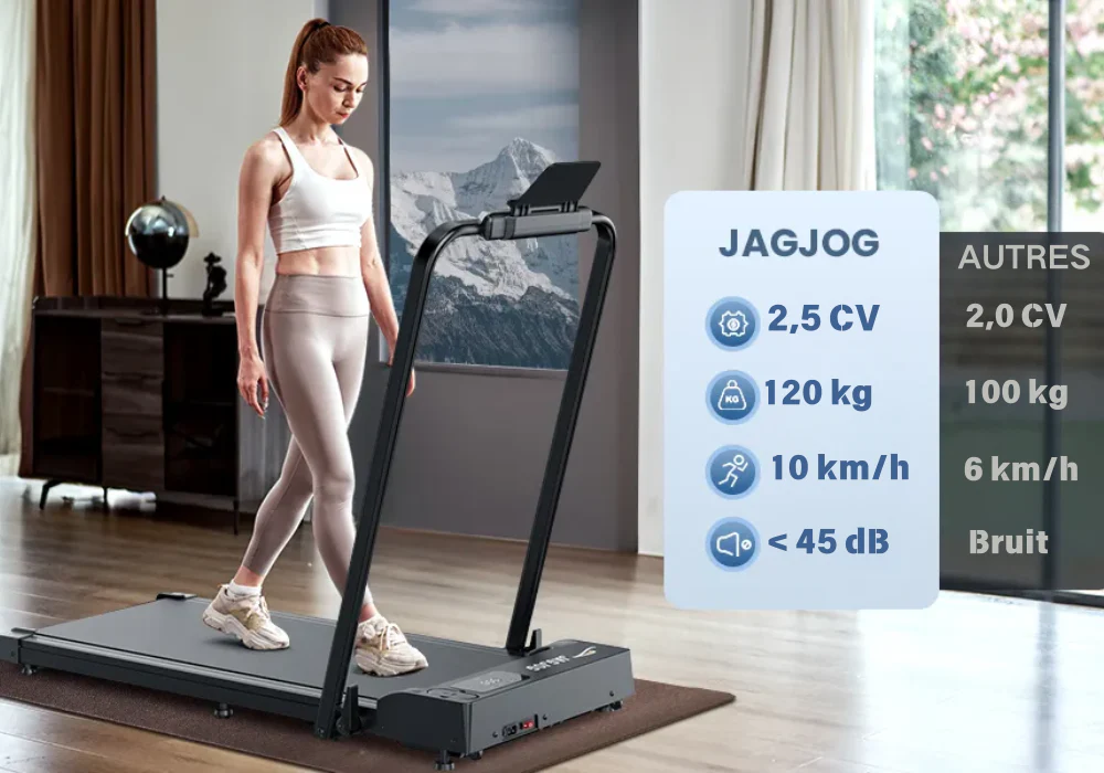 JT51 Tapis de course pliable - Image 6