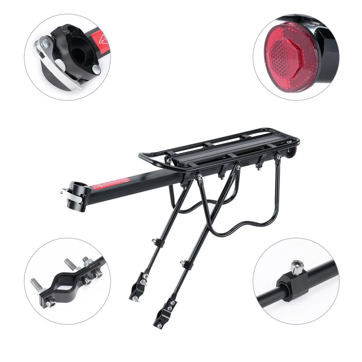 M10 porte-bagages de vélo avec une capacité de charge de 100 kg - Image 3