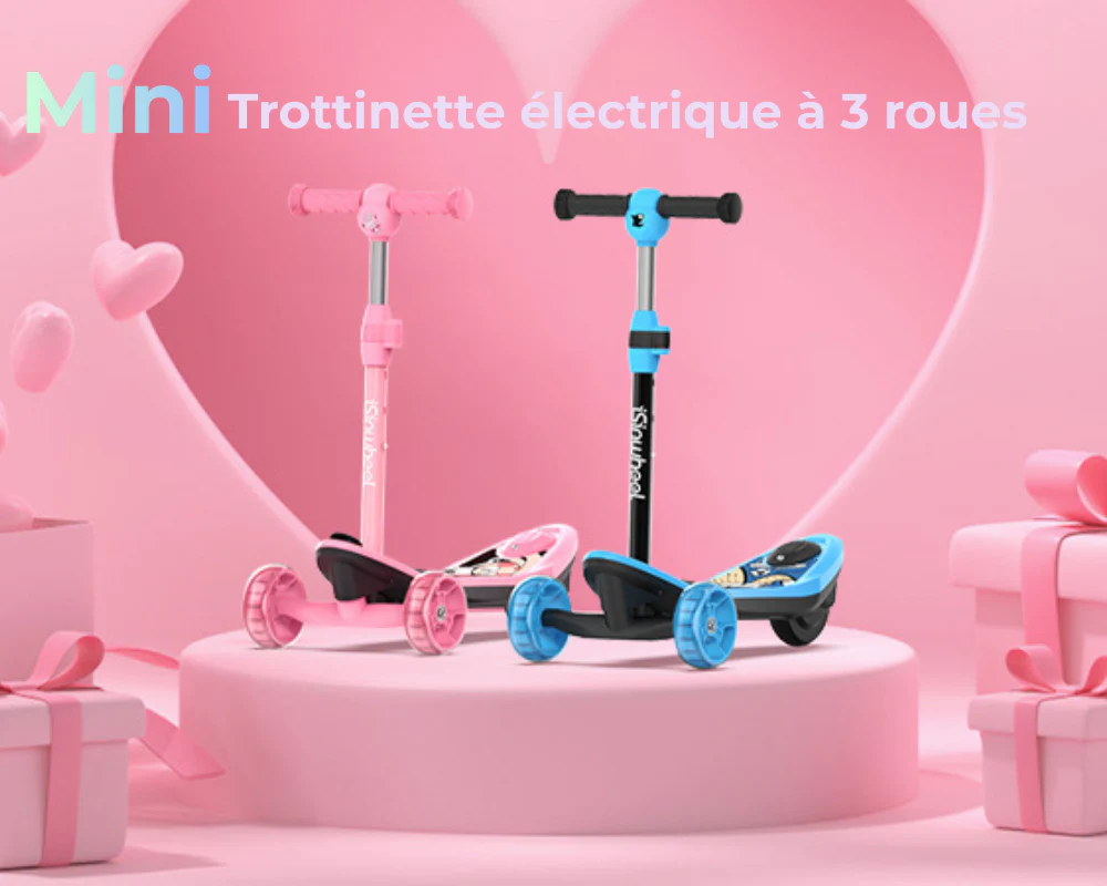 isinwheel® Mini trottinette électrique à 3 roues pour enfants - Image 11