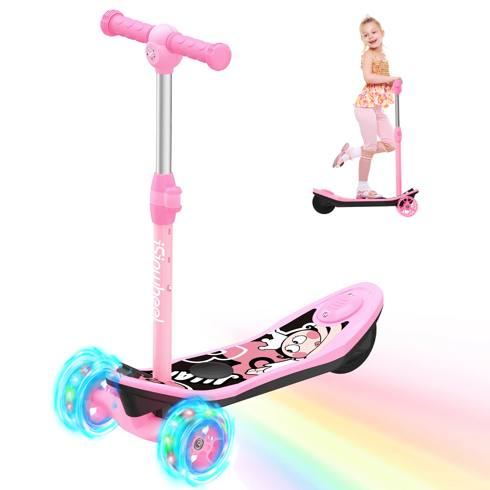 isinwheel® Mini trottinette électrique à 3 roues pour enfants - Image 2