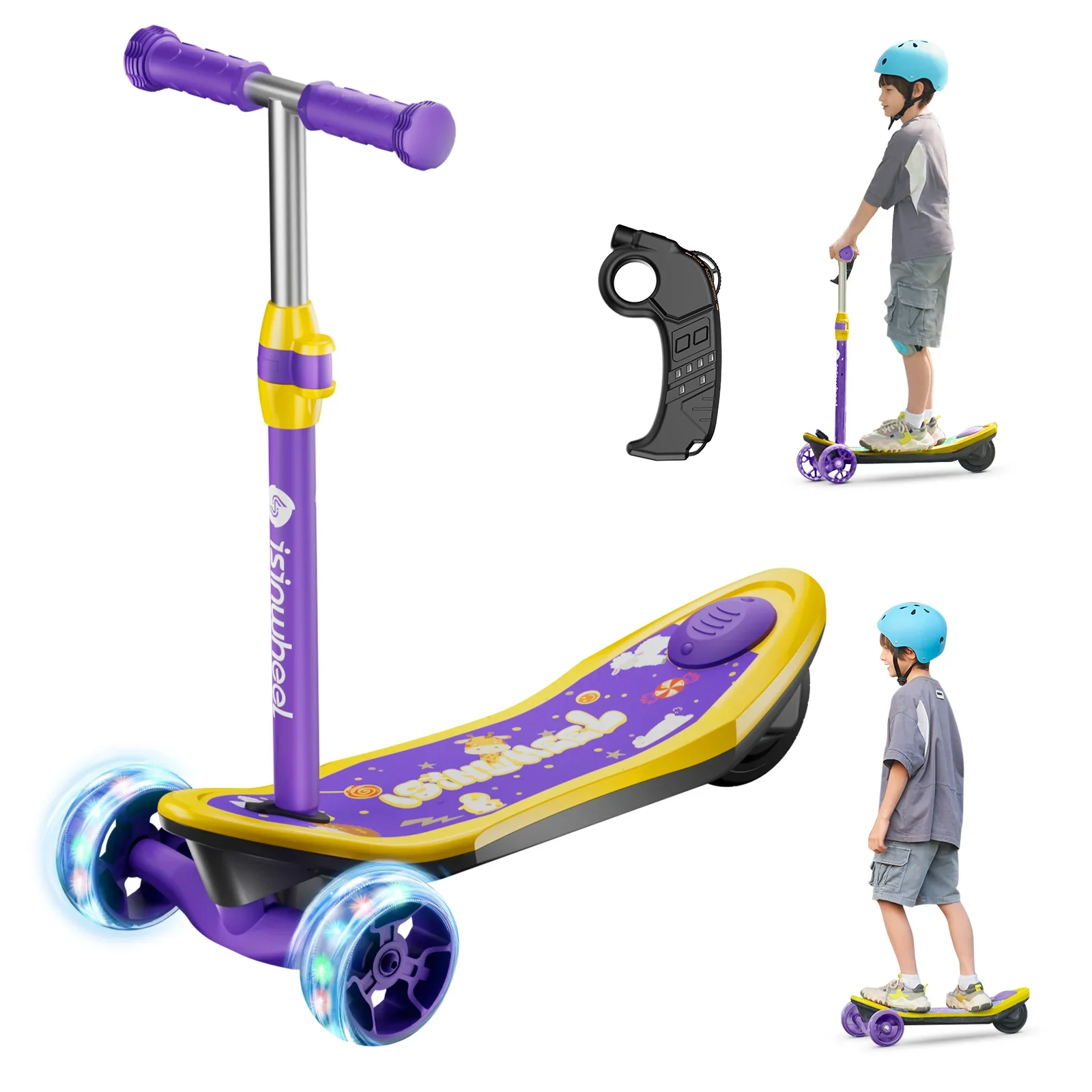 isinwheel® Mini trottinette électrique à 3 roues pour enfants - Image 20