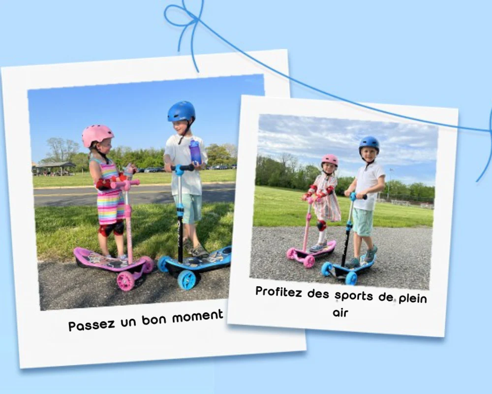 isinwheel® Mini trottinette électrique à 3 roues pour enfants - Image 8