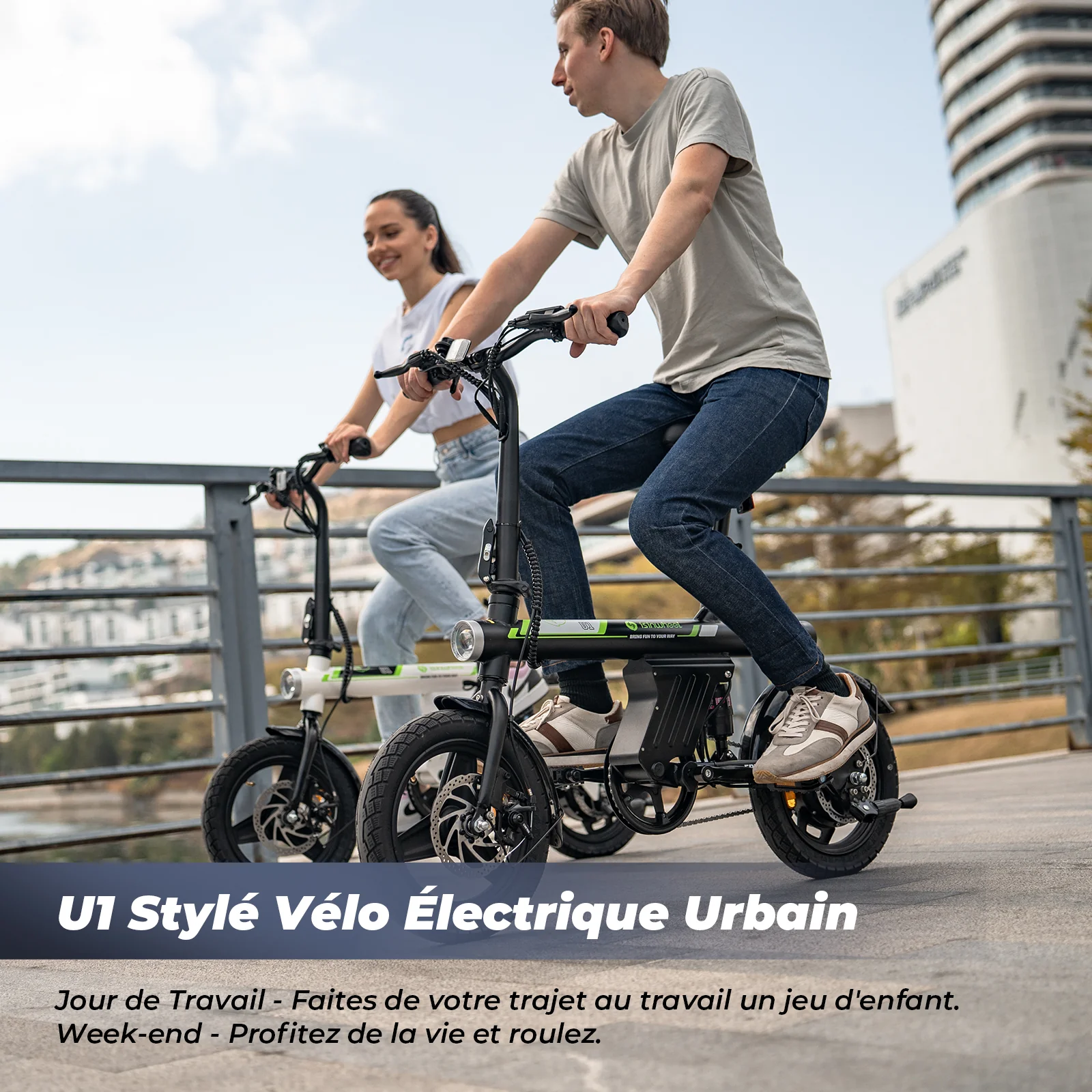 U1 Vélo électrique portable pour les déplacements urbains - Image 8