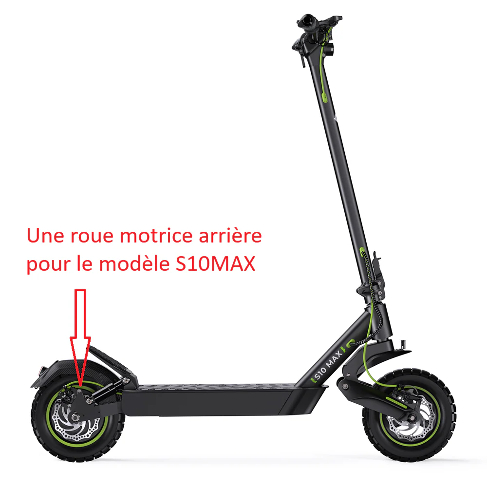 Moteur roue arrière pour trottinette électrique S10MAX - Image 2