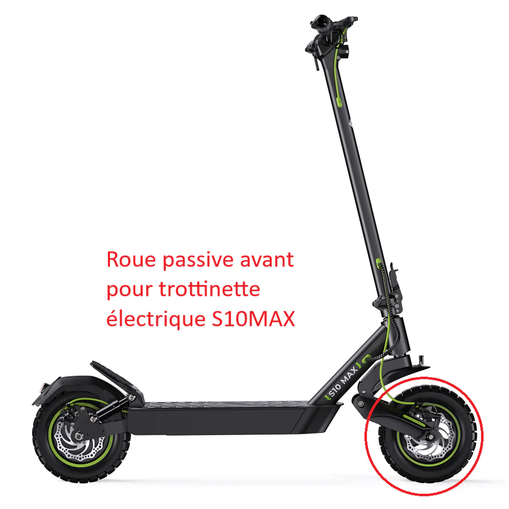 Roue passive avant pour trottinette électrique S10MAX