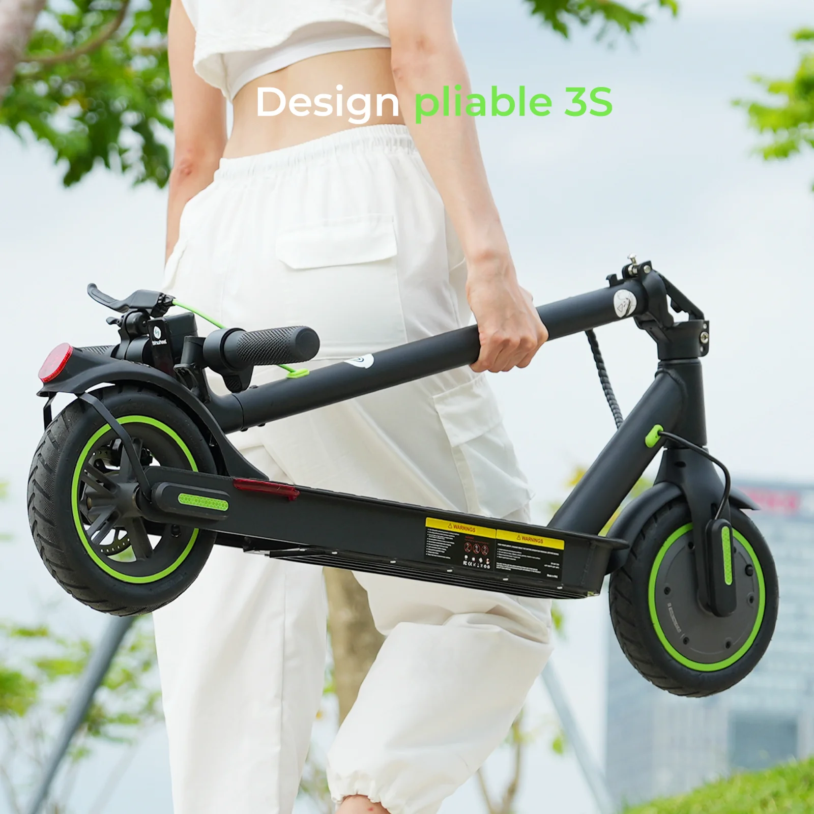 isinwheel® S9/S9Pro Trottinette électrique 350W - Image 4