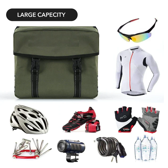 Sacoche pour porte-bagages arrière de vélo électrique U2/M10 - Image 7
