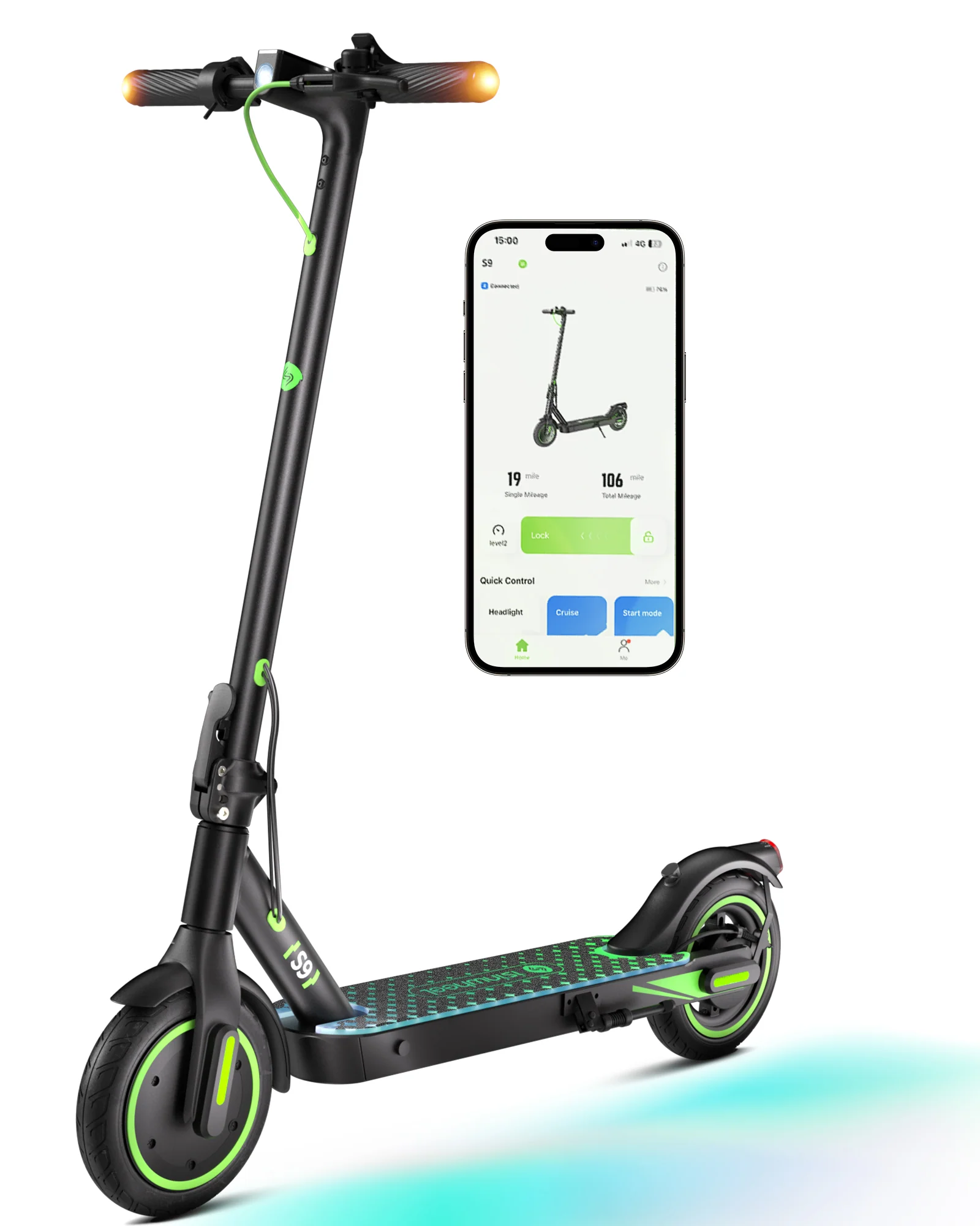 isinwheel® S9 Trottinette électrique 350W - Image 4