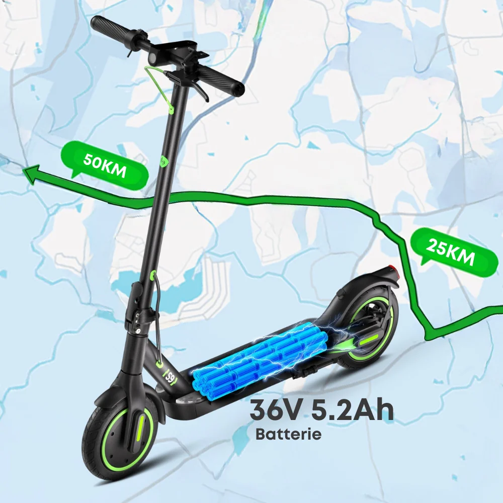 isinwheel® S9 Trottinette électrique 350W - Image 6