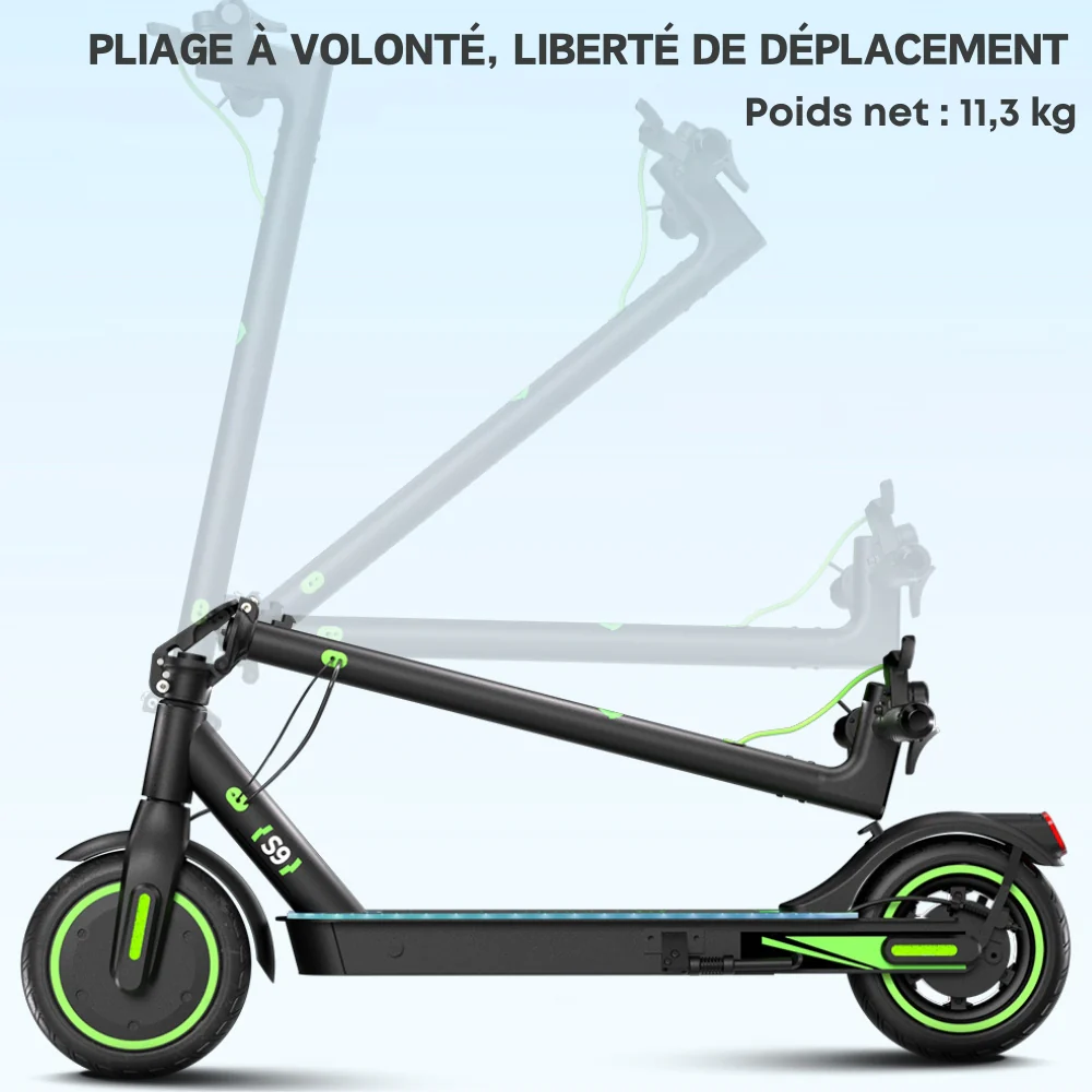 isinwheel® S9 Trottinette électrique 350W - Image 7