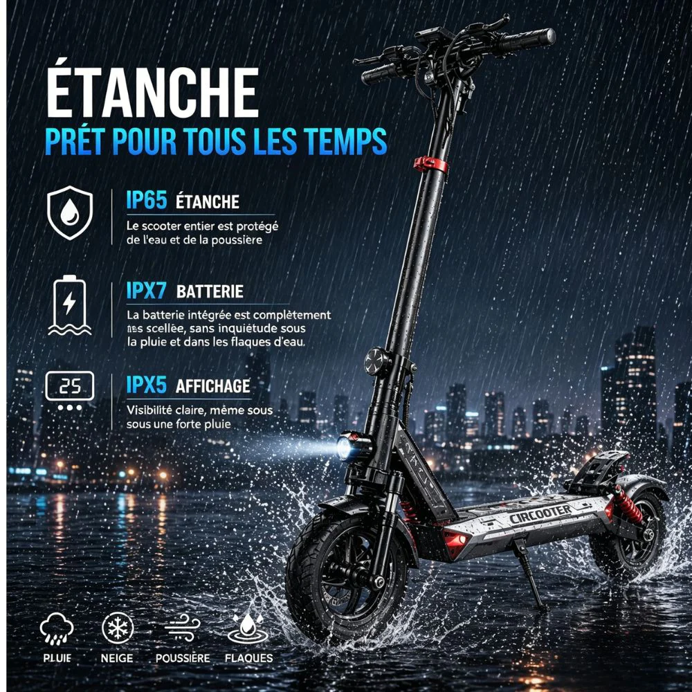 Landturbo Pro Trottinette électrique tout-terrain 1250W - Image 6