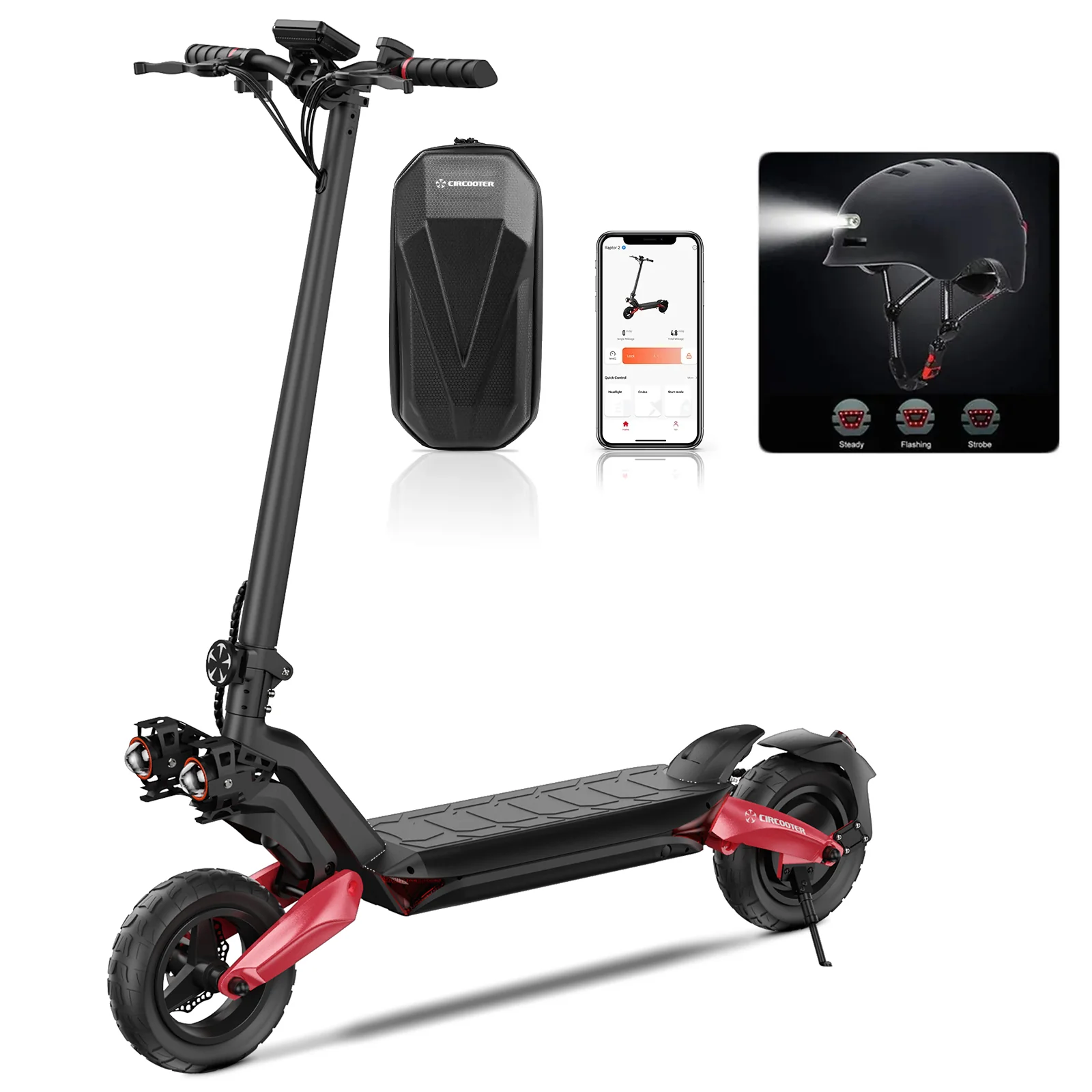 Trottinette électrique tout terrain R3 800W - Image 9